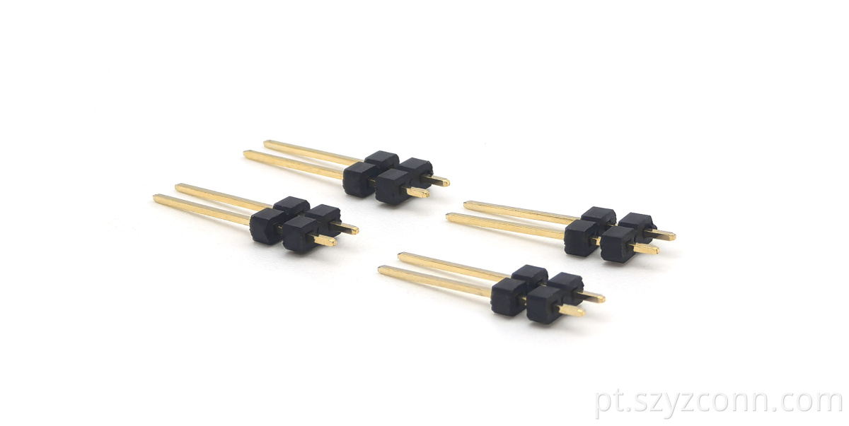 Cabeçalho de pino de 3,0 mm h4,0 mm 3.0mm pin header h4.0mm